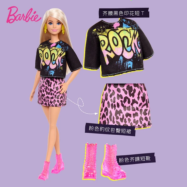 Original Barbie Fashion Girls Series Doll Style Girl Kids Toys Borthday Gifts kawaii Long Hair Princess Movable Joints Cartoon 2