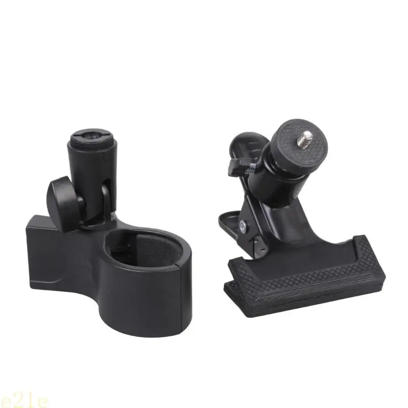 E21E 금속 클램프가 있는 회전식 헤어 드라이어 홀더 360도 조절 가능한 테이블 마운트 테이블 안전한 그립 공간 절약