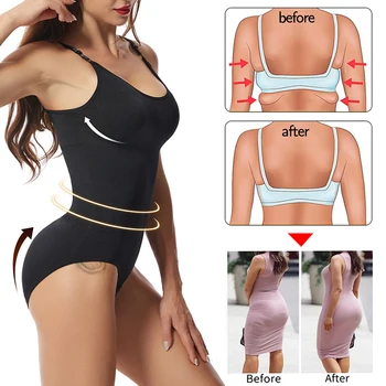 Bodi moldeador sin costuras realzador de glúteos Invisible 6