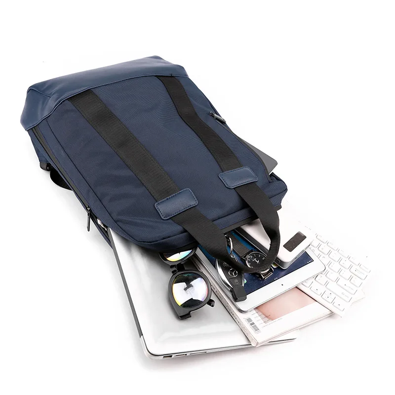 Men's Backpack Fashion Waterproof Computer Backpack Simple Light Travel Bag School Backpack College Student Laptop Bag Tenuous