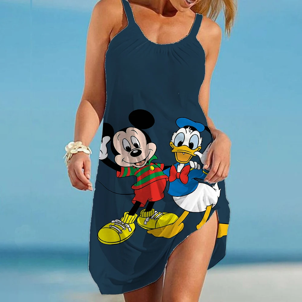 Cool Summer Breeze Women's Disney Donald Duck Camisole Dresses