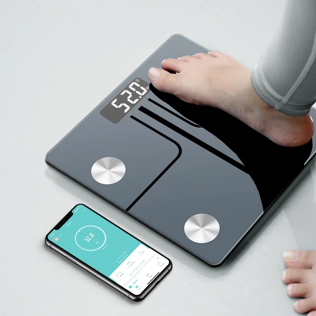 Smart Body Fat Scale Bluetooth Digital Bathroom - Digital Scale Body Weight  Fat - Aliexpress