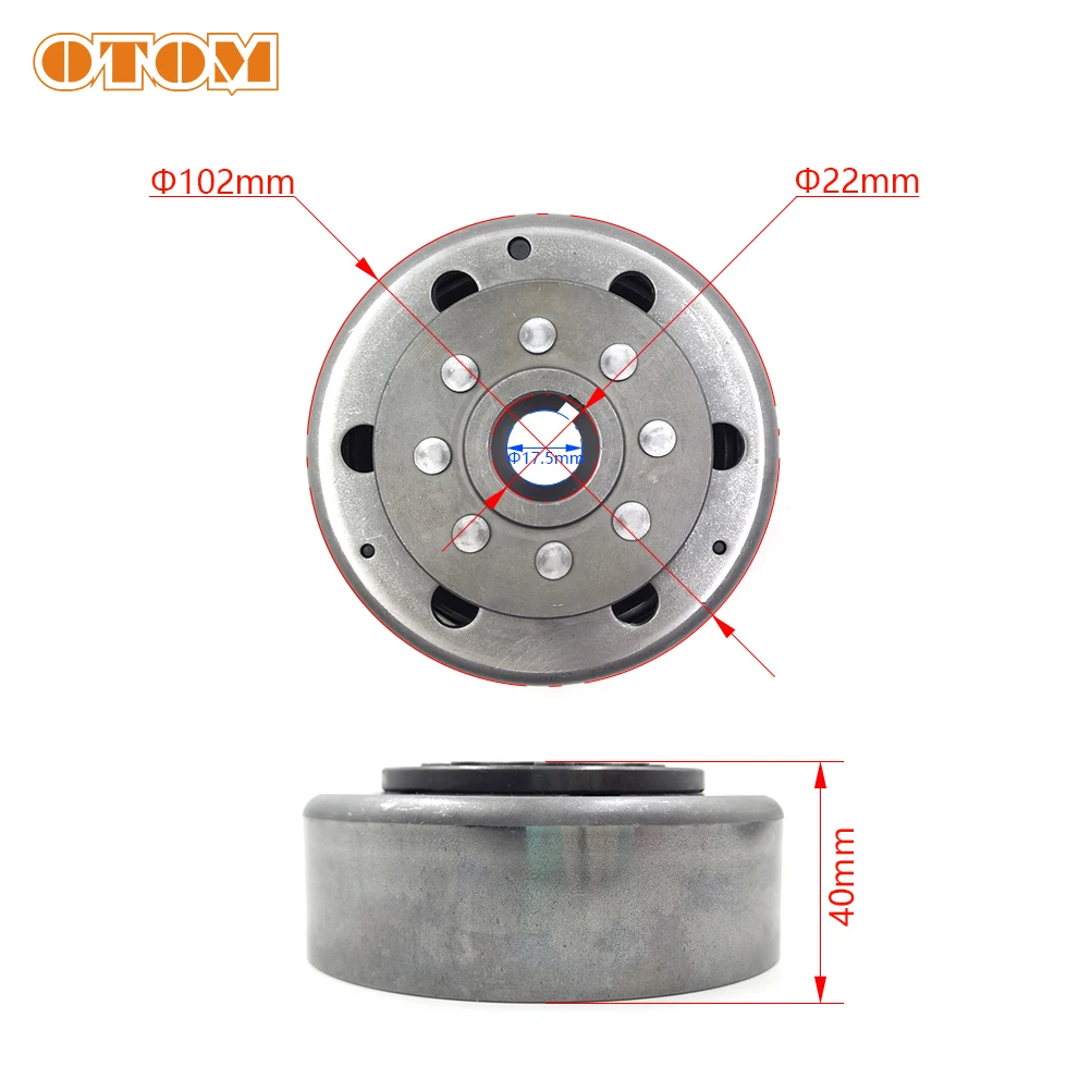 OTOM-cilindro magnético Magnetor Rotor Roller para motocicleta,
