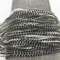 1 Yard Sparkling Crystal Rhinestone Chain for Jewelry and DIY Accessories (24)