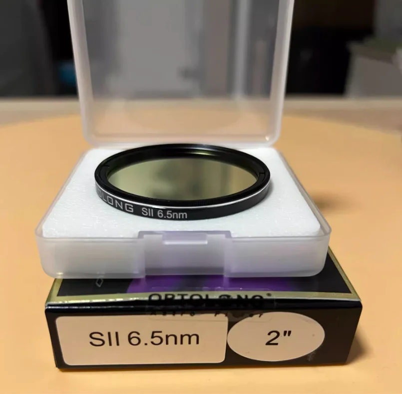 OPTOLONG H-alpha 7nm SII-CCD 6.5nm OIII-CCD 6.5nm narrow-band SHO Filters for Deep Sky and Planetary Photography 1.25" 2"