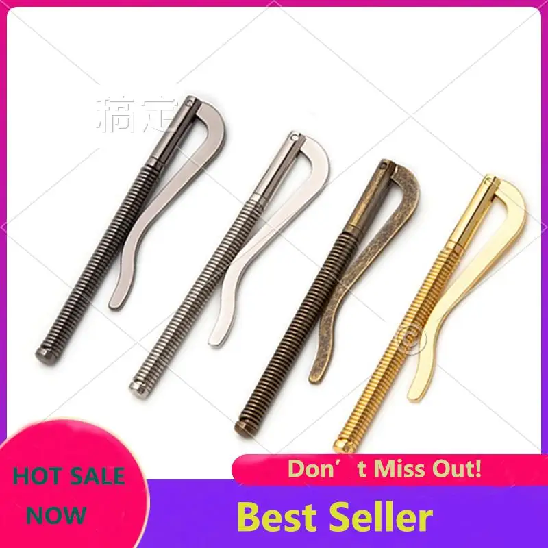 ABNL Spring Money Clip, Strip Ultra-Thin Wallet Wallet, DIY Leather Craft Cash Clip Accessories