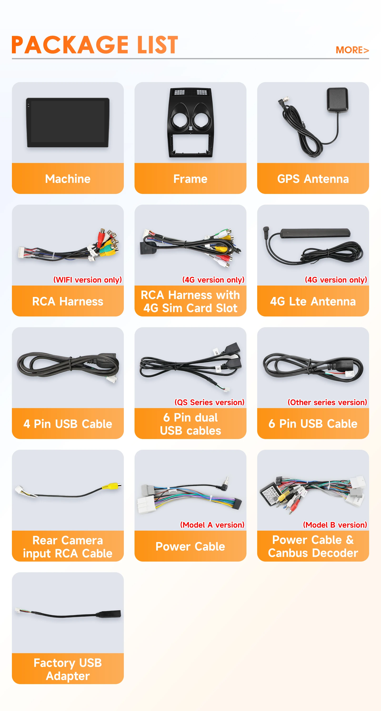 Hizpo 2Din Carplay Autoradio für Nissan Qashqai J10 2006-2013 Audio-Multimedia-Player Android Auto GPS WIFI FM Autoradio 360CAM – Detail 17