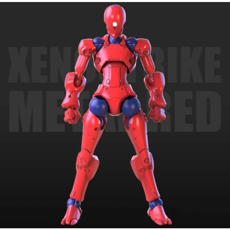 3.75inch Super Movable Humanoid Body Strong Attack Alien Figure Assembly Model Toy Collection Gift