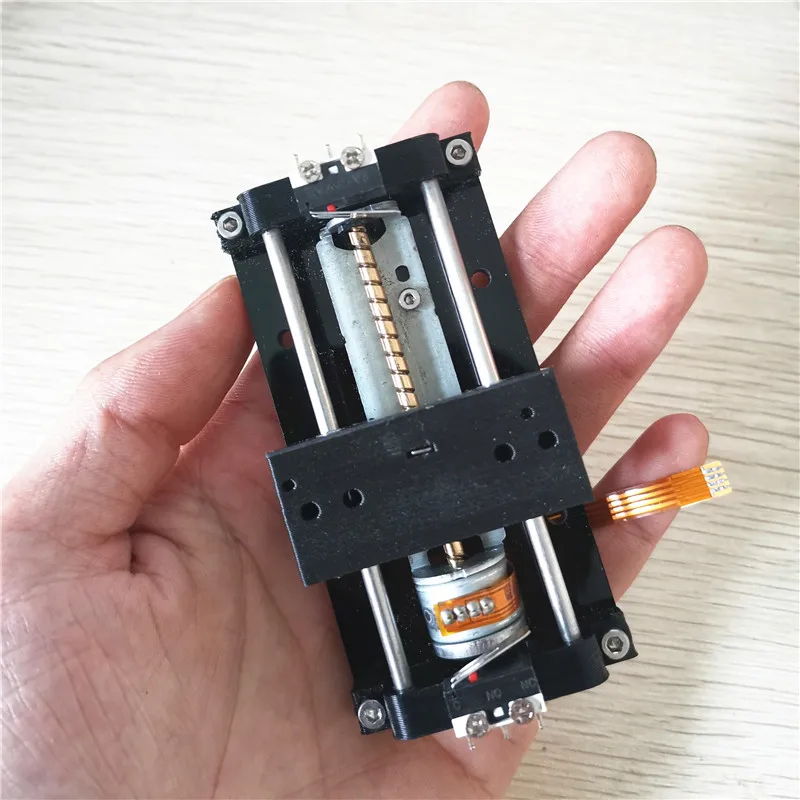 

Микро шаговый слайдер винтовой шаговый двигатель DIY лазерная гравировальная машина управление движением вперед и назад с ограничением