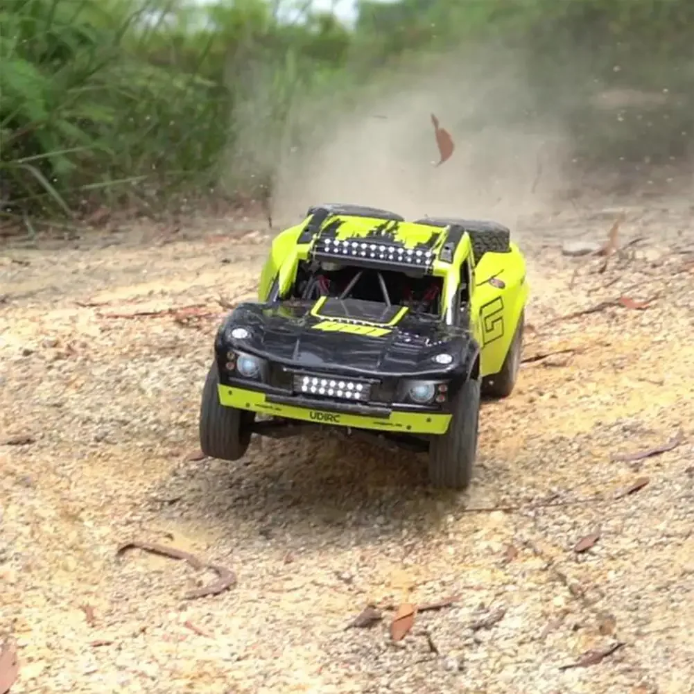 UDIR/C UD1002 80KM/H 1:10 2.4G Desert Off-Road RC Truck 120A Water-Proof  ESC Brushless Motor RC Car Model Buggy 6