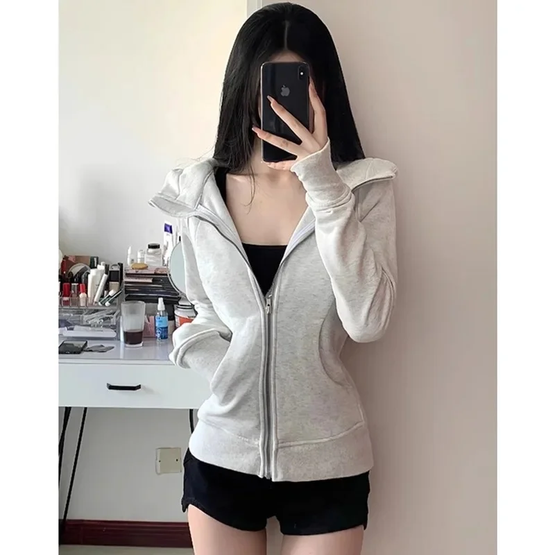 White and gray-Spring and Autumn [Tmall TikTok quality]]