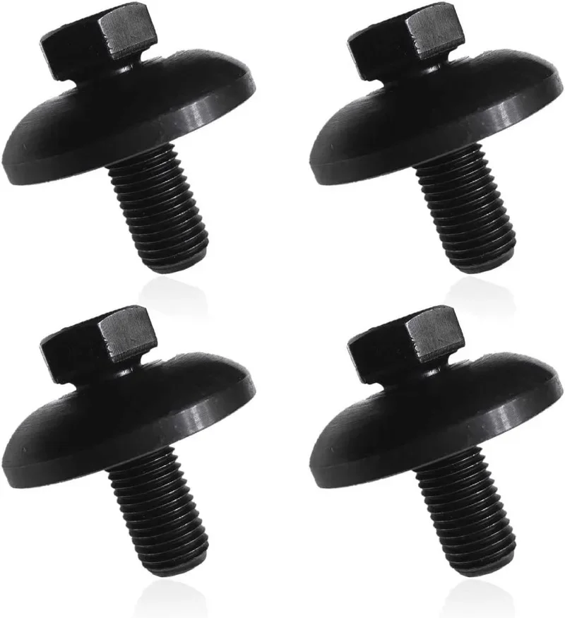 4pcs Blade Bolt Washer Lawn Mower Parts /Tractor Blade Bolt with Cupped Washer Garden Tool Accessories
