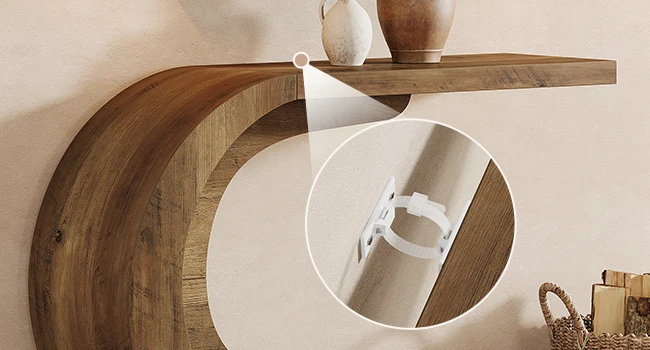 farmhouse entryway table