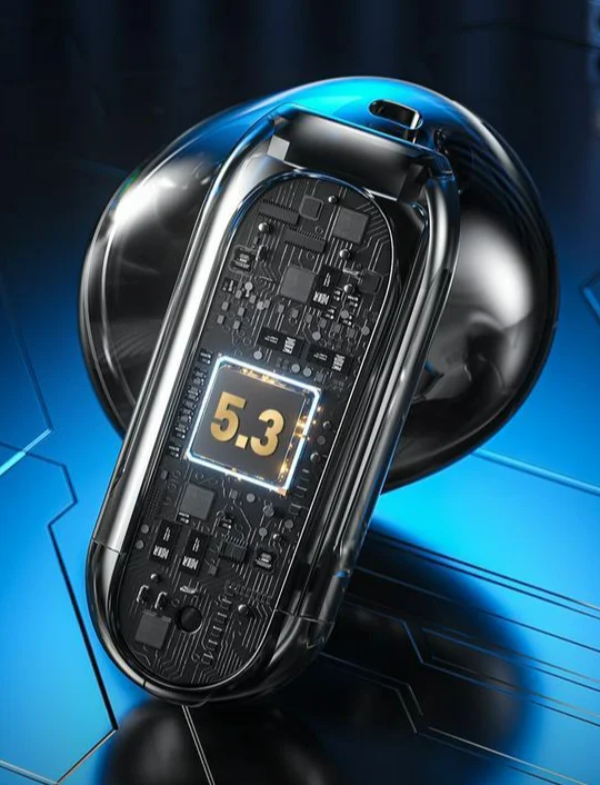 WME Mech lega di zinco creativo decompressione punta delle dita giroscopio 5.3 Bluetooth auricolari musicali Beluga S7_voghion.com