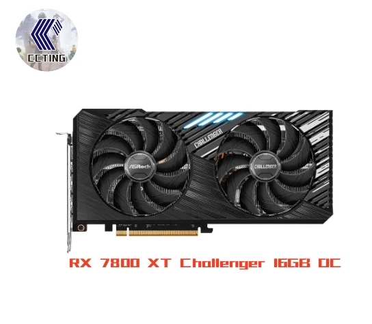 ASRock AMD Radeon RX 7800 XT Challenger 16GB OC Placa de vídeo RX