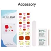 26 Tips Toe Nail Wraps Pure Color Full Cover Semi Cured Nails Sticker Nail Art Gel Polish Manicure DIY Foot Nails Deco Women 6