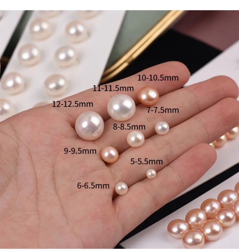 Wholesale 4-10mm Natural Freshwater Pearl Earrings Accessories