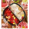 Nepal Hotpot Kookpot 5L Multifunctionele Huishoudelijke Dubbele Smaak Multifunctionele Elektrische Non-Stick Kookplaat Cookers 5