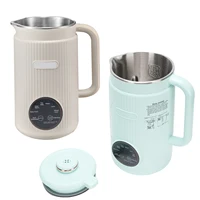 【Nouveau】 Mélangeur Programmable avec affichage numérique 12 lames en acier inoxydable nettoyage automatique 8H fonction de maintien au chaud pour le lait d'amande 1