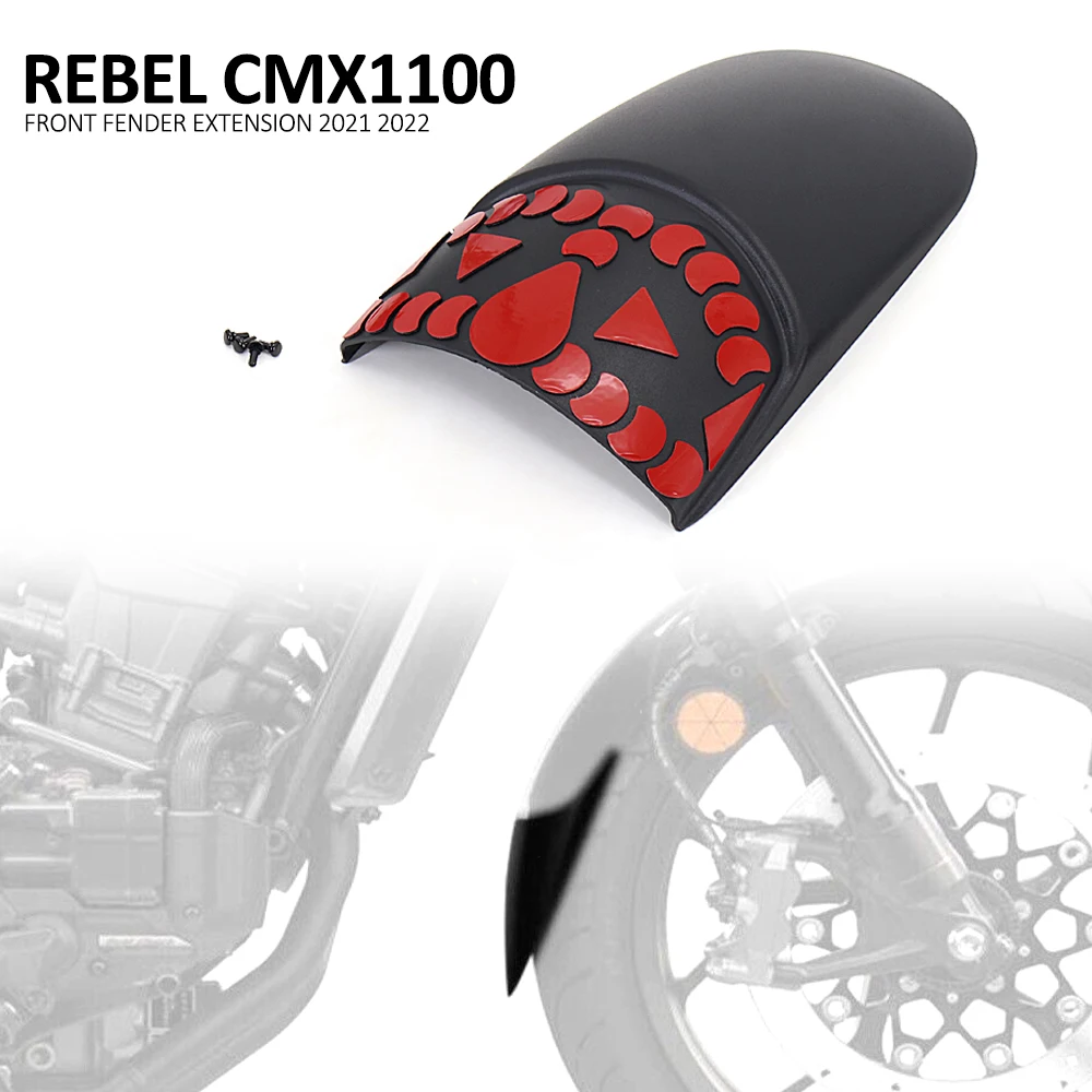 2021 2022 Accessori Moto Parafango Anteriore Parafango Ruota Hugger Estensione Posteriore Per Honda Rebel Cmx1100 Cmx1100 Cmx 1100