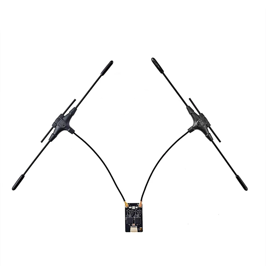 SoloGood 915 MHz 2,4 G DUAL RX ELRS Diversity 100 mW Empfänger ESP32C3 LR1121 für FPV RC Long Range Drone Quadcopter