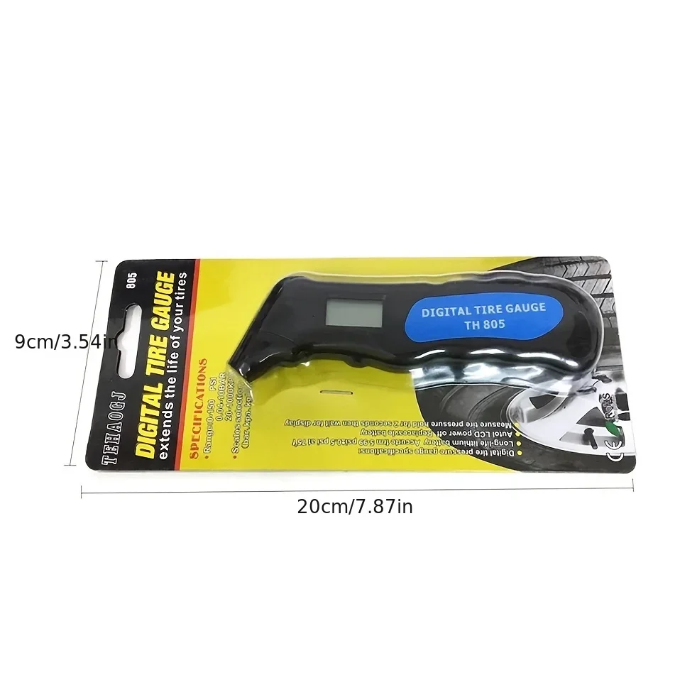 Tire Pressure Gauge Universal TH805 Digital for Car Truck Motor Bike
