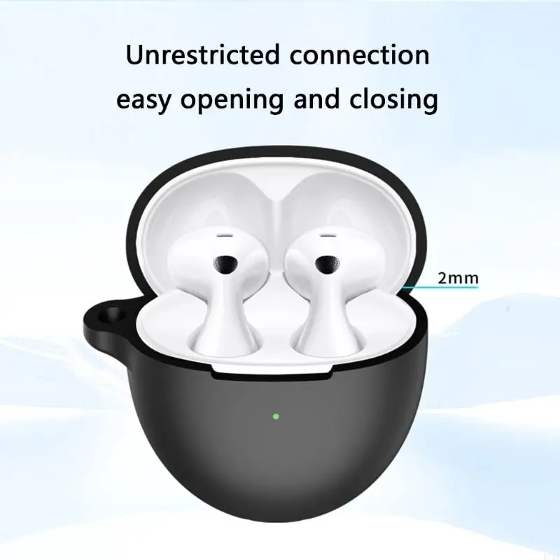 Flexible Soft Silicone Shockproof and Scratch-Resistant Earphone Protector Cover