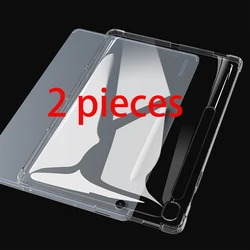 Ultra - Slim Clear TPU Shockproof Tablet Case with Airbag Protection - Tab S10 FE Plus 13.1 (2 pieces)
