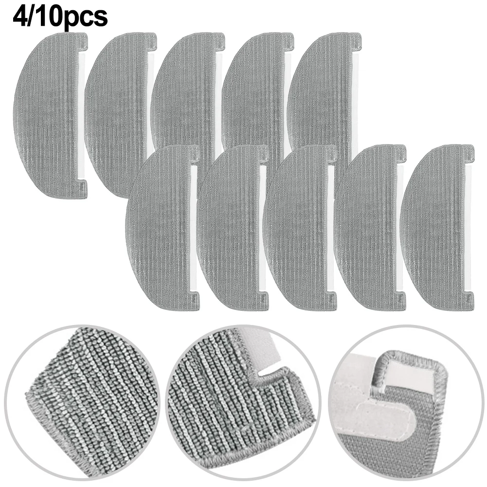 

4/10pcs Cleaning Mop Cloth For Eufy Clean G40 Hybrid+ Robot Vacuum Cleaner Accessories Household Tools Spare Parts Replacement