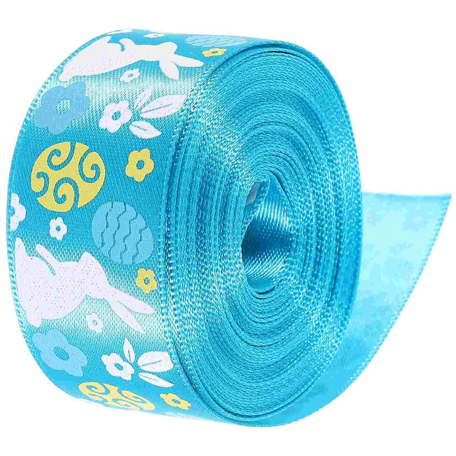 

1 Roll Easter Ribbon Gift Packing Webbing Easter Present Ribbon Easter Gift Supply