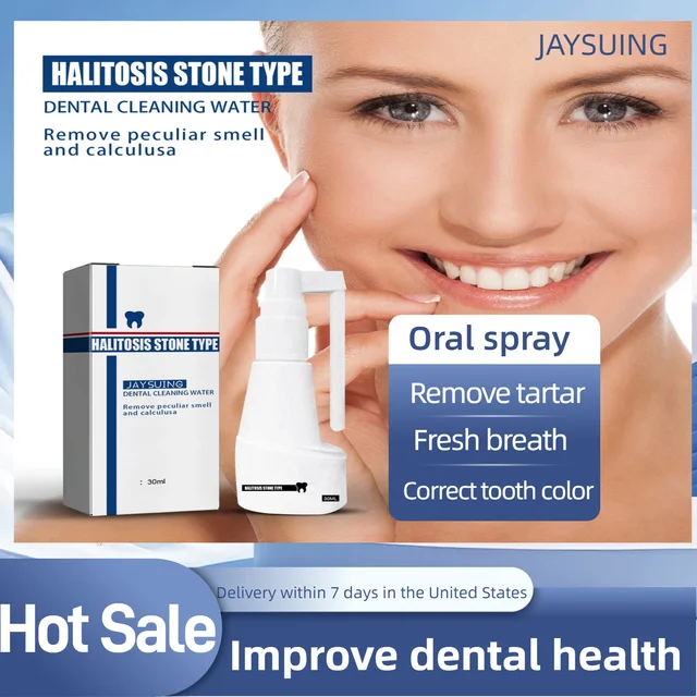 Tartar Removal Spray Teeth Whitening Spray Mouth Stain Removal Fresh Breath Oral Care Toothpaste and Tooth Spray 1