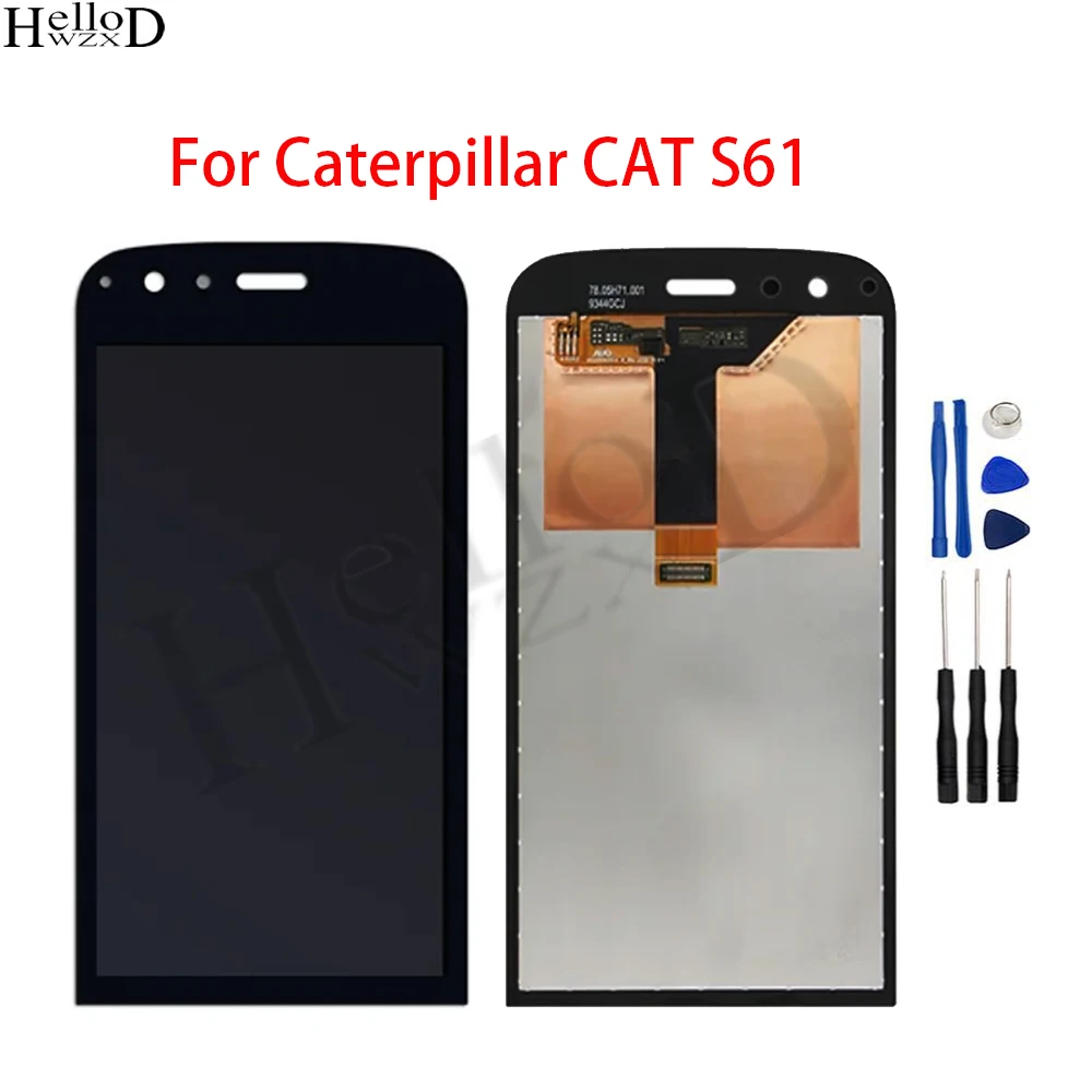 Schermo Lcd Per Caterpillar Cat S61 Display Lcd Touch Screen Schermo Intero Display Lcd Sostituzione Gruppo Display