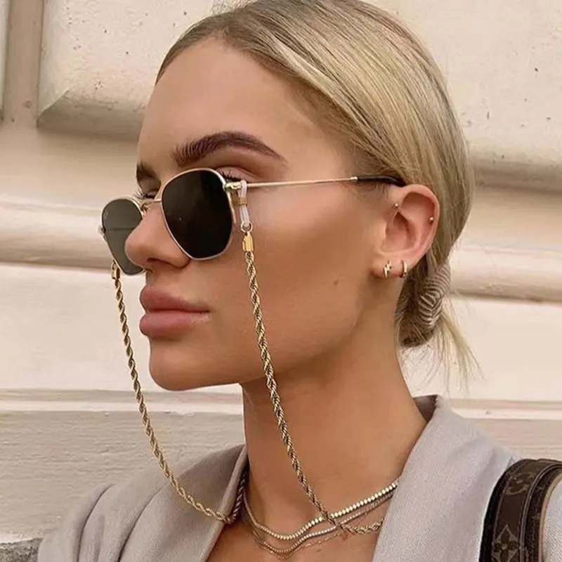 2023 Fashion Glasses Chains Women Eyeglasses Sunglasses Eyewears Cord  Holder Neck Strap Rope Chain Lady Pearl Mask Hanging Rope - Chains &  Lanyards - AliExpress