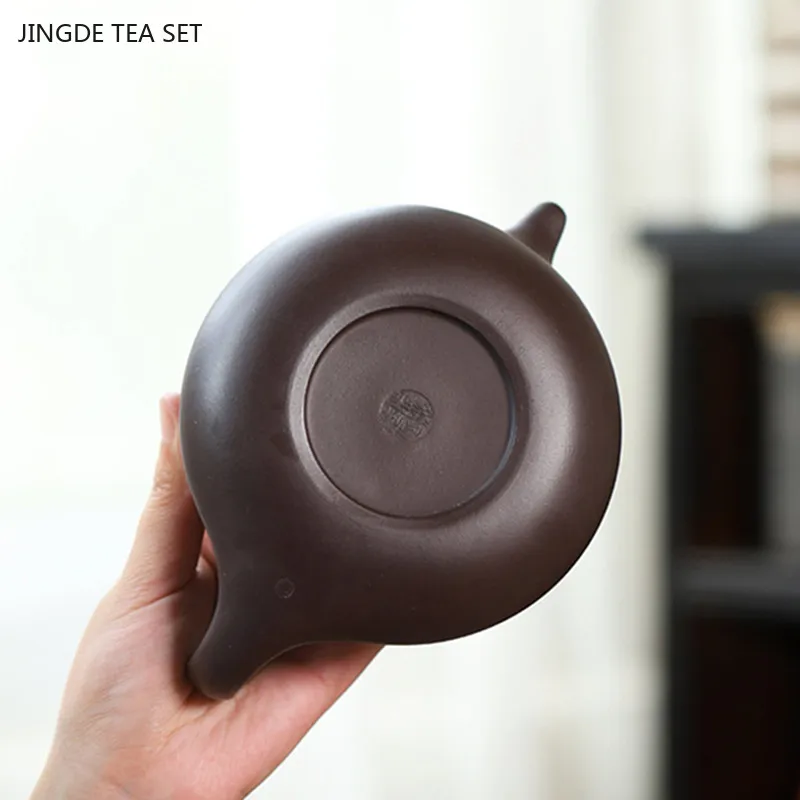 350ml Classic Yixing Purple Clay Teapot Master Handmade Filter Kettle Custom Beauty Tea Set Chinese Zisha Tea Accessories