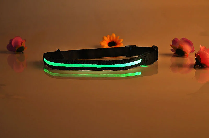 100CM LED 발광 벨트 나일론 버클 경마 승마 야외 달리기 조깅 스케이트 안전 경고 벨트 말 장비