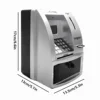 Smart ATM Piggy Bank for Money Mini Banknote Money Boxes Voice ATM Machine to Teach Children Money Management 5