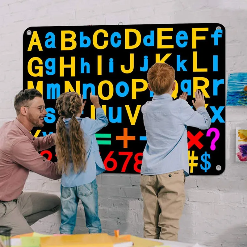 Felt Busy Board Montessori Toy for Kids Interactive Learning