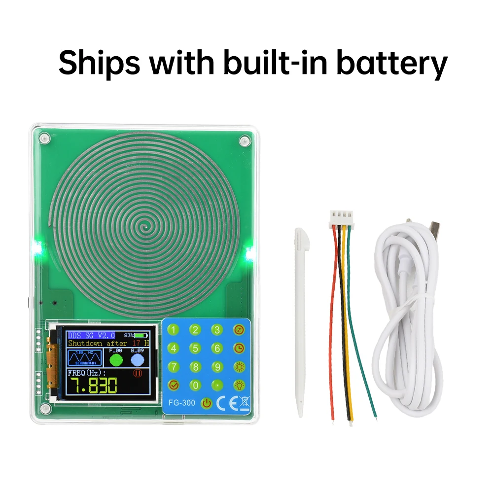 Advanced DDS Function Signal Generator with Adjustable Frequency and Color Display Screen