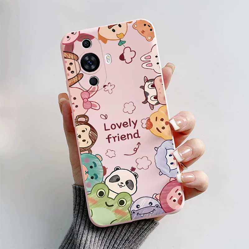 Cute Cat & Puppy Dog Soft Silicone Phone Case - Cartoon Design Cover for 6.7 and 6.78 Smartphones