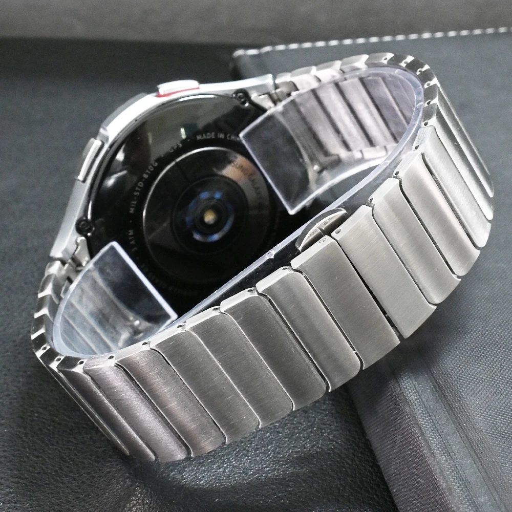 Premium Stainless Steel Watch Band - No Gaps, Universal Fit (Various Sizes)