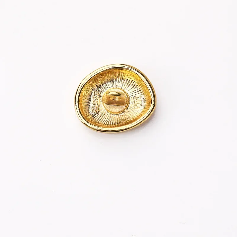 Knopen Onregelmatig gevormde Decoratieve Gesp, Kleur 1, 11mm (5 stuks Knopen Onregelmatig gevormde Decoratieve Gesp, Kleur 1, 11mm (5 stuks