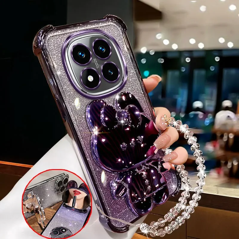 Cute Shockproof Holder Case with Bracelet