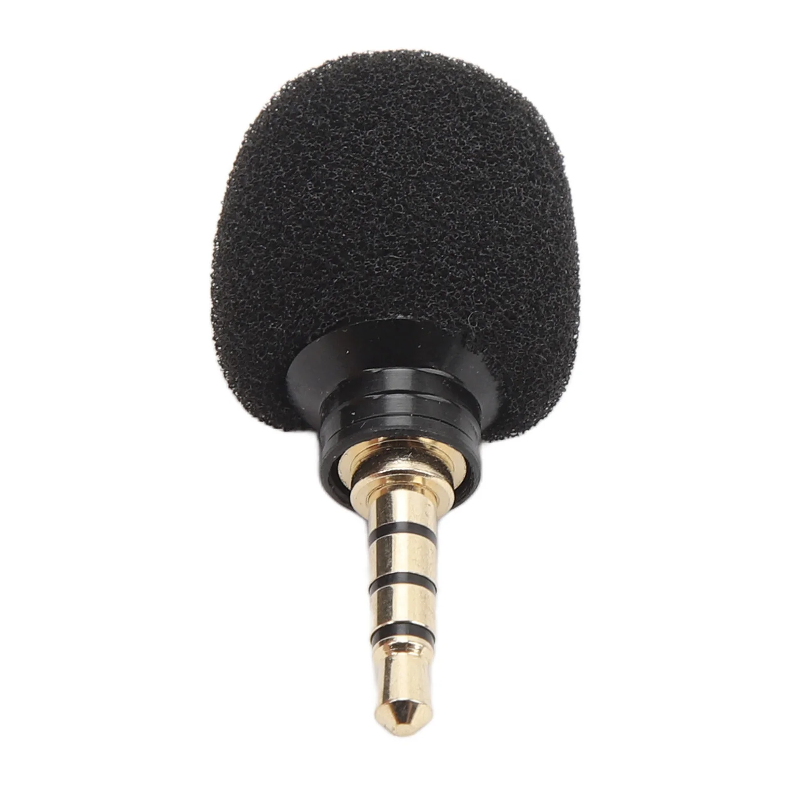 고감도 방풍 스폰지 미니 마이크, 소음 감소 칩, 비디오 녹화용 카메라용, 3.5mm