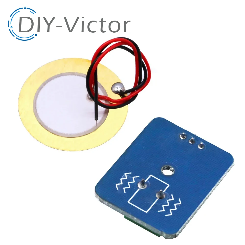 Sensore Di Vibrazione Piezoelettrico HALJIA - 3.3V/5V - Compatibile Con Arduino - 30x23mm