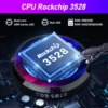 Android TV Box H96MAX RK3528 Android Box Support 2.4G/5.8G WiFi6 BT5.0 4K Video Set Top TV Box Decode And Play 8K 24Fps 3
