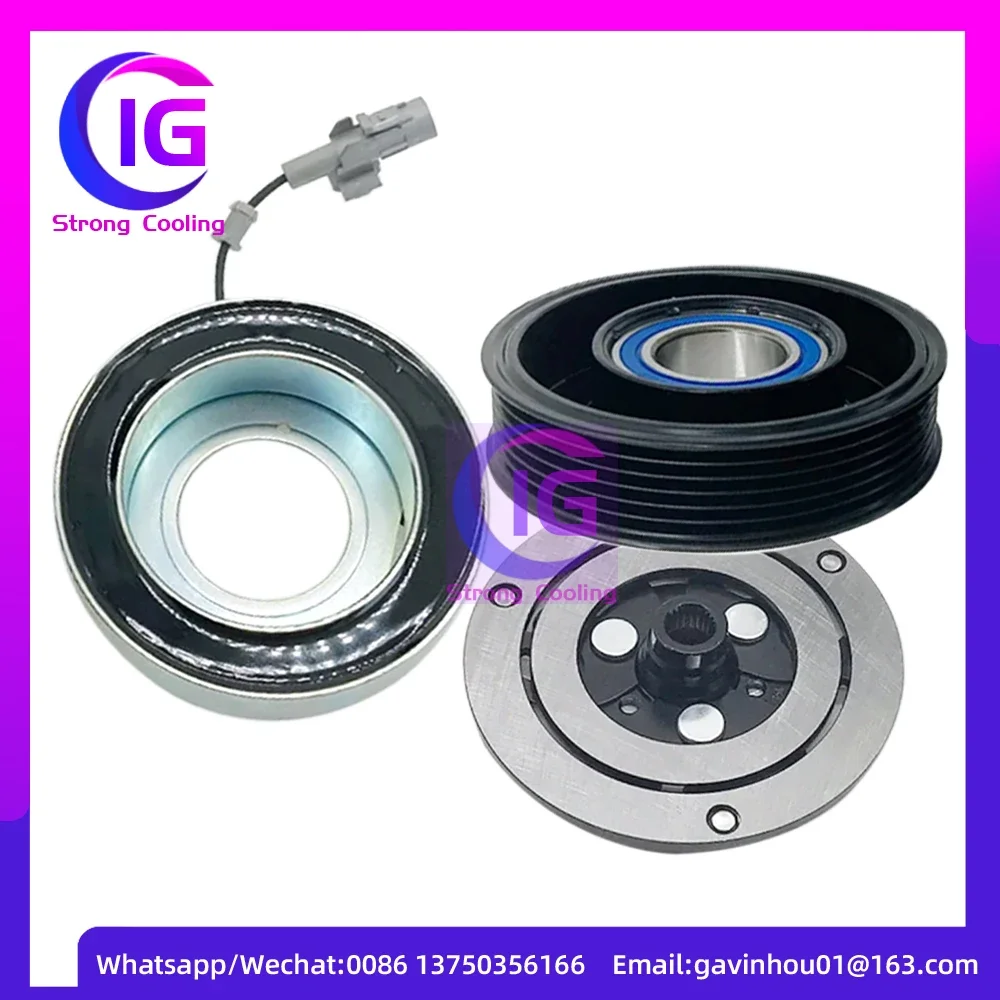Subaru Forester Impreza Crosstrek WRX 73111FJ040 73111-FJ040 73111FJ041 73111FJ000 73111-FJ000 용 A/C AC 컴프레서 클러치 키트