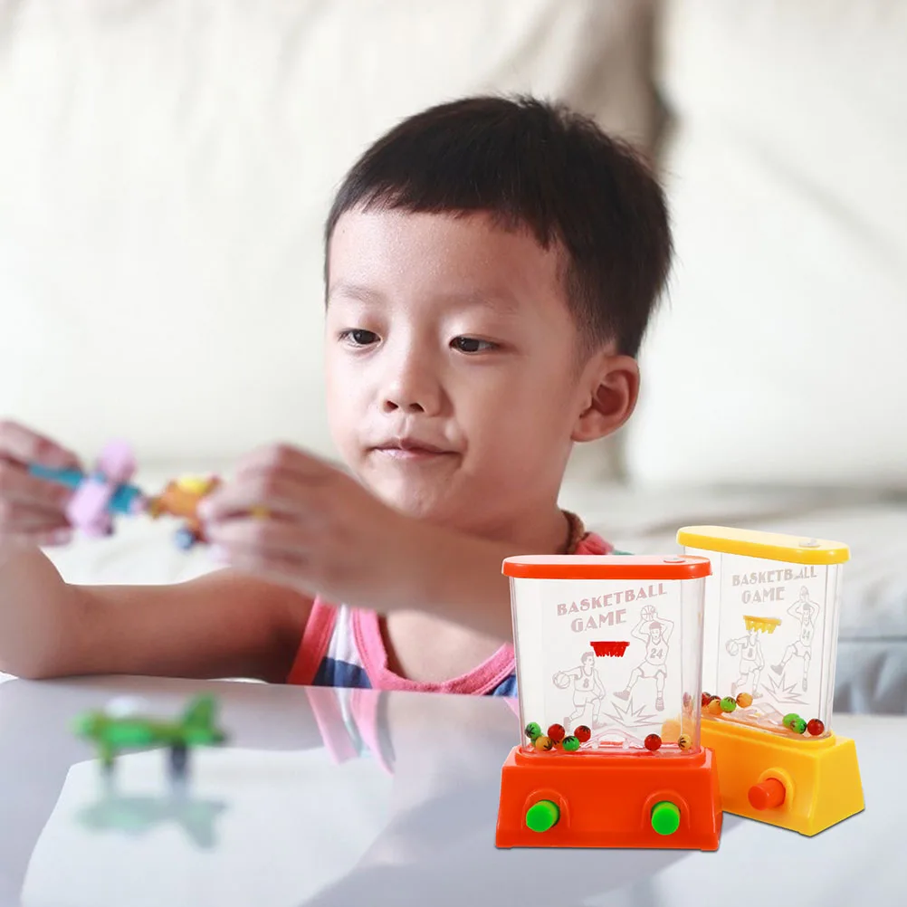 2pcs Water Ring Toss Handheld Game Machine Toy Parent-Child Interactive Game Ability Toy Throwing Circle Water Machine water ring toss game
