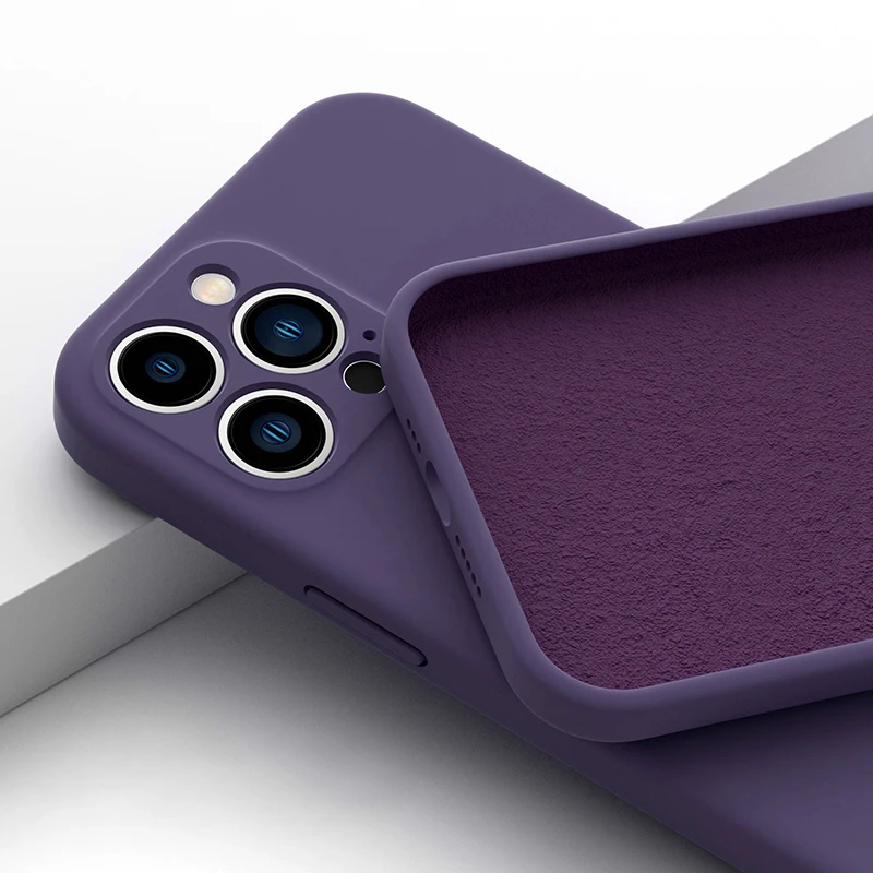 ตัวเลือกสินค้า เคสซิลิโคนกันกระแทก iPhone 16/15/14/13/12 นุ่มใส