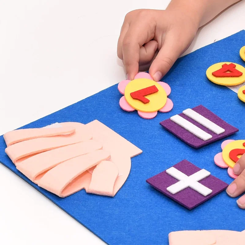 Felt Finger Math Busy Board 5