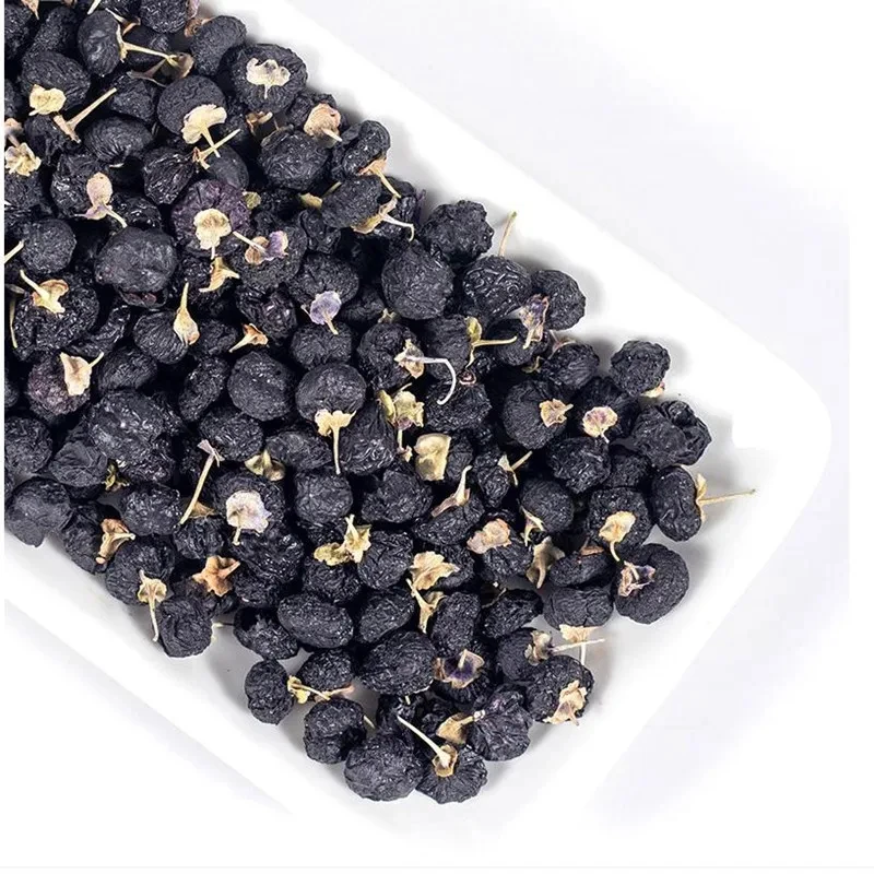 우유 음료 디저트 케이크 베이킹 재료 아이스크림 도구, 도매 100% 천연 블랙 구기자, 80 g/bag